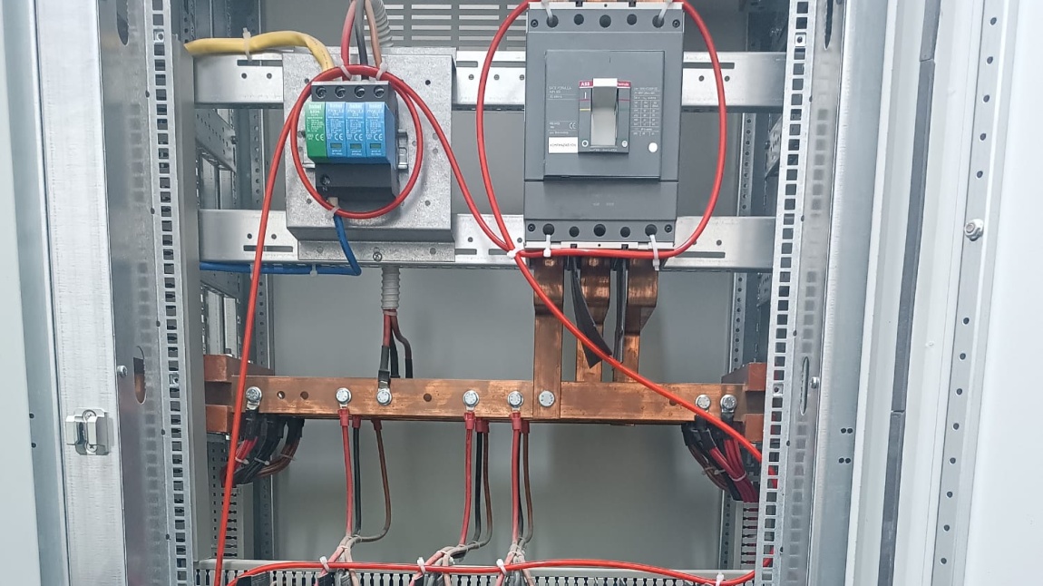 Elektrik Panosuna Yangın Söndürme Sistemi Yapıldı